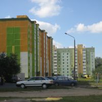 Новые дома на Зелёной, Слуцк