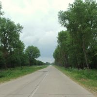 Rural Belarussian road, Столбцы