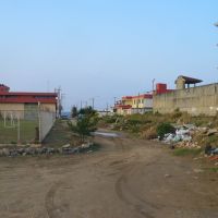 Calle aledaña al Estadio abandonado, Коатцакоалькос