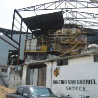 Ingenio San Gabriel durante los conflictos del 2009, Косамалоапан (де Карпио)
