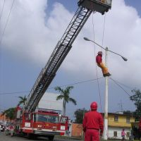 Rescue excercises in Minatitlan, Минатитлан