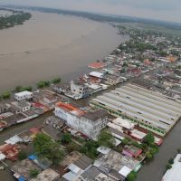 Minatitlan Ver airview. Flood 2008, Минатитлан