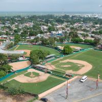 Ligas Pequeñas baseball fields. Minatitlan, Минатитлан