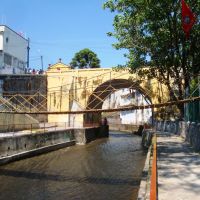 Puente colgante sobre Rio Orizaba, Оризаба