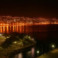 Acapulco skyline by night, Акапулько