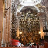 Interior Iglesia de Santa Prisca, Taxco Gro., Такско-де-Аларкон