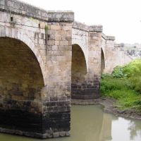 Acambaro Gto, puente de piedra, Акамбаро