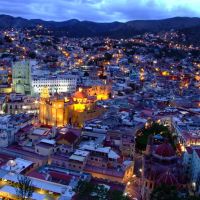 Desde el Pípila, Vista de Guanajuato Anocheciendo, Валле-де-Сантъяго