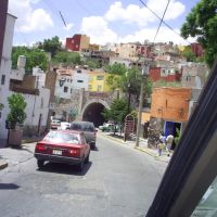 Entrando a los Tuneles de Guanajuato, Гуанахуато