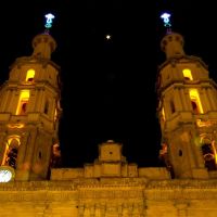 Torres Catedral Metropolitana de León por la Noche, Леон (де лос Альдамас)