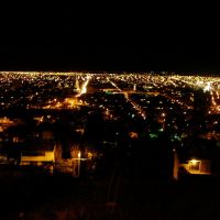 Durango de noche visto desde el Mirador, Дуранго