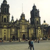 Mexico city 1990 Catedral Metropolitana...© by leo1383, Наукалпан
