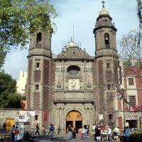 MEXICO Mexico DF, Iglesia de San Miguel Arcángel, Наукалпан