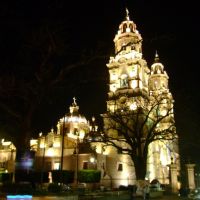 Catedral de Morelia, Nocturna, Морелиа