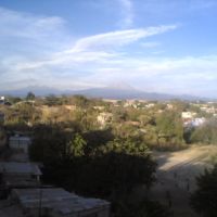 El Popocatepetl desde Cuautla, Куаутла-Морелос