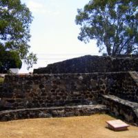 Templo de Tezcaltipoca. Teopanzolco, Morelos, Куэрнавака