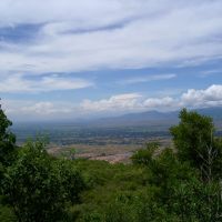 vista del valle de Oaxaca, Хуахуапан-де-Леон