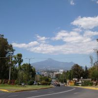 La malinche desde el cerro de Loreto, Техуакан