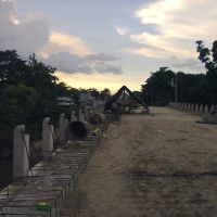 Construyendo el nuevo puente Puxcatan II, Макуспана