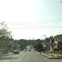 Bajada en la calle insurgentes, Тампико