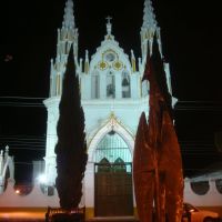 Templo de San José nocturno, Комитан (де Домингес)