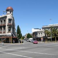 Christchurch, NZ, from Lichfield & Manchester Sts, Крайстчерч