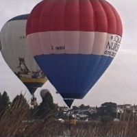 Hot air balloon Hamilton lake, Гамильтон