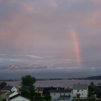 Rainbow over MoldeSummer 2008, Молде