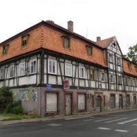 łużycki dom przysłupowy / Lusatian house, Богатыня