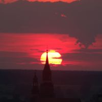 Sunset over Boleslawiec, Болеславец