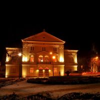 "Old Theatre" in Bolesławiec by Night, Болеславец