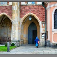 Wrocław - boczne wejście do Katedry, Вроцлав