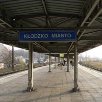 Train station Kłodzko-Miasto / Dworzec kolejowy Kłodzko-Miasto / Zastávka Kladsko-Město, Клодзко