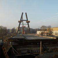 366 most tramwajowy nabiera kształtów, Быдгощ
