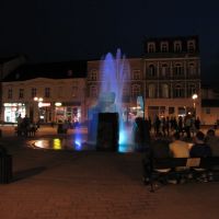 Inowrocław - Rynek , fontanna światła i muzyki, Иновроцлав