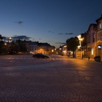 Nowotarski Rynek o wschodzie słońca / Old town at sunrise..., Новы-Тарг