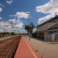 Skawina - the railway station, Скавина