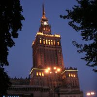 Warszawa - Pałac Kultury i Nauki, Варшава ОА ПВ