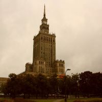 Pałac Kultury i Nauki – najwyższy budynek w Polsce, w centrum Warszawy, Варшава ОА ПВ