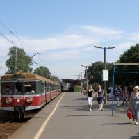 Train station in Wołomin, Воломин