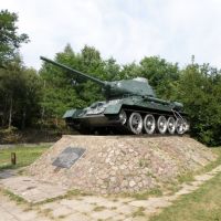 Tank T-34 in Wołomin, Воломин