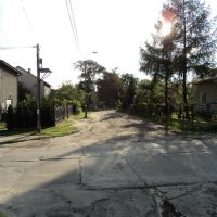 skrzyżowanie z ulicą Złotą, Воломин
