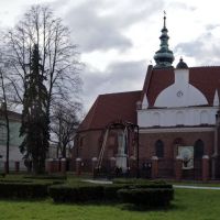 Radom, klasztor OO. Bernardynów - panorama, Радом