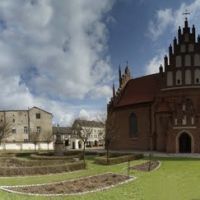 Radom, klasztor i kościół OO. Bernardynów pw. św. Katarzyny Aleksandryjskiej - panorama 360, Радом