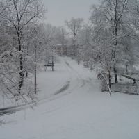 Zima na ulicy Bema w Radomiu, Радом