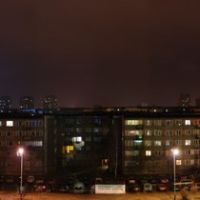 Tarnobrzeg, nocna panorama, Тарнобржег