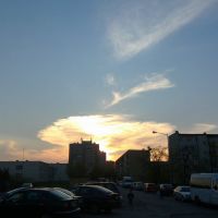 Wieczorne niebo nad miastem, Тарнобржег
