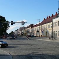 ul. Kościuszki, Suwałki/ main street in Suwalki, Сувалки