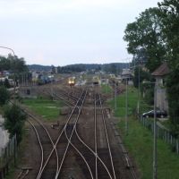 Railway Station in Kościerzyna, Косцержина