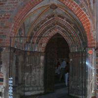 Goldene Pforte; Marienburg; Eingang zur Burgkirche, Мальборк